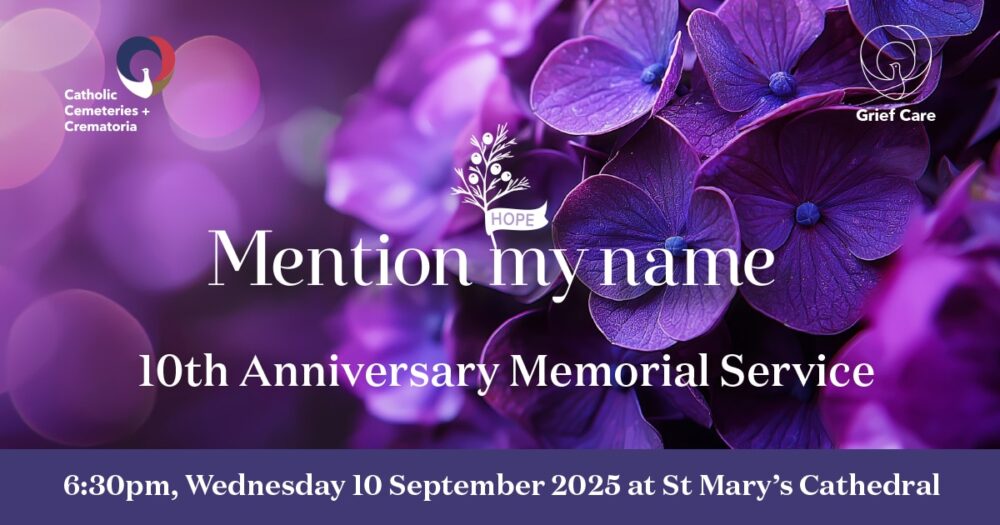 10th Anniversary Mention My Name Memorial Service